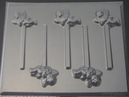 3525 Cherub Angel Chocolate Candy Lollipop Mold